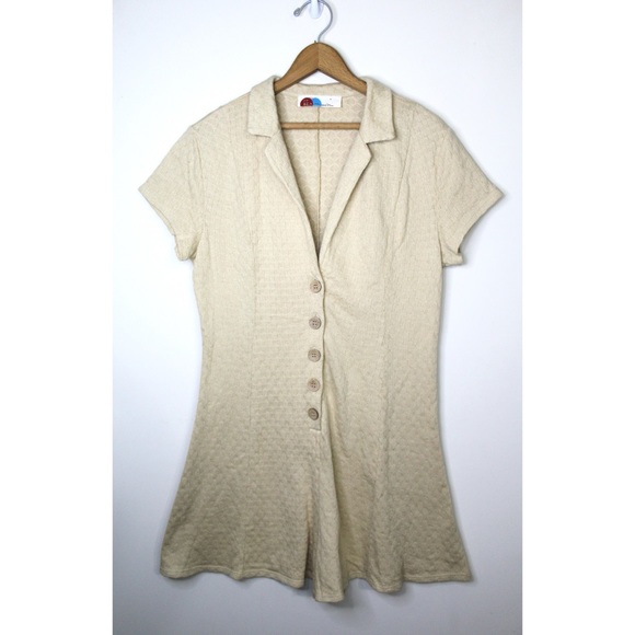 Free People Ramona Button-Front Romper - Picture 5 of 11